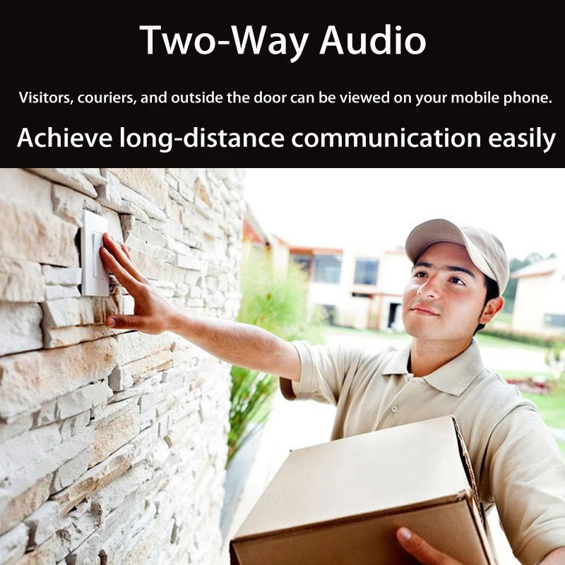 1080P Waterproof Wall Lamp IP Camera IR HumanBody Induction Motion Detection Smart Induction Lamp Outdoor Camera V380
