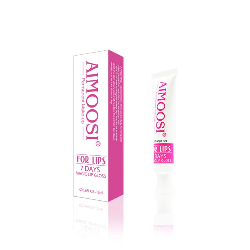 dark pink Aimoosi Charm Lip Gloss Maintains a radiant glow and repair charm lips Natural red lip element Maintains a radiant glow - Цвет: dark pink
