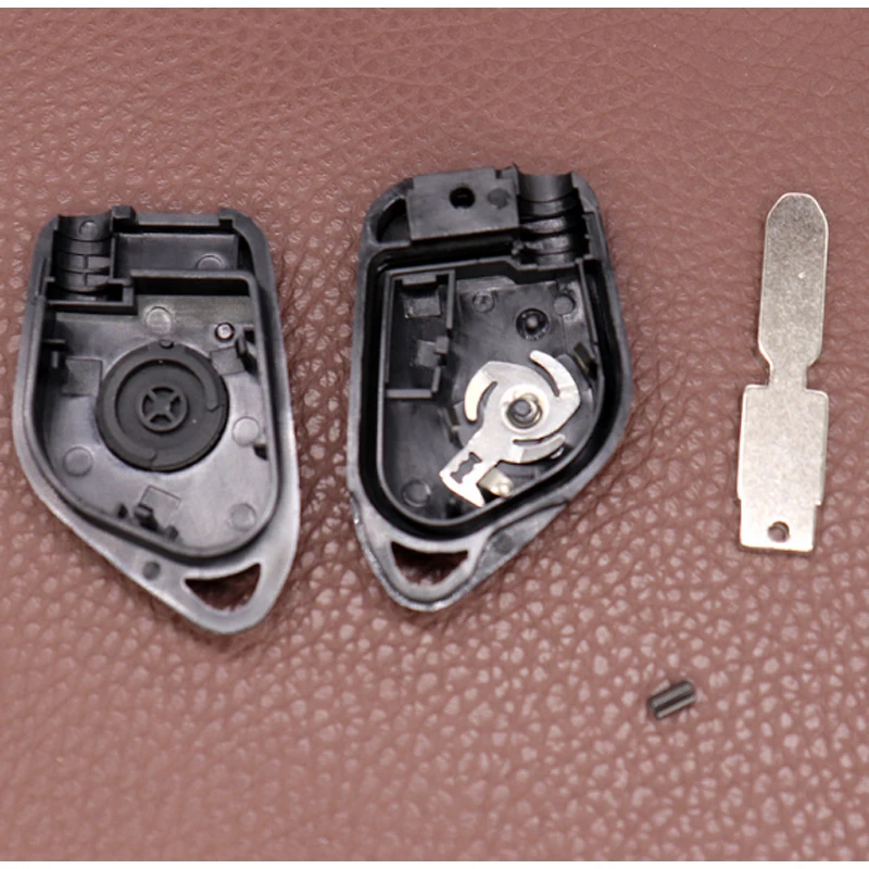 DAKATU 1 кнопочный автомобильный чехол для дистанционного ключа для peugeot 406 Сменные ключи без логотипа с пустым лезвием авто Замена
