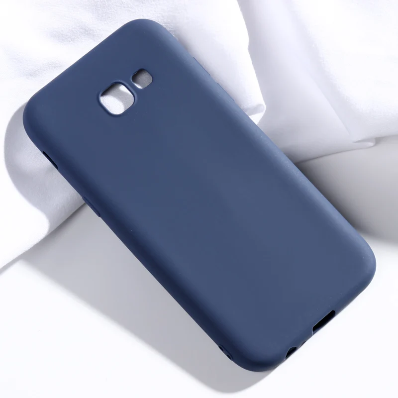 Мягкая задняя крышка из ТПУ карамельных цветов для Samsung A5 2017 A520 A520F SM силиконовые
