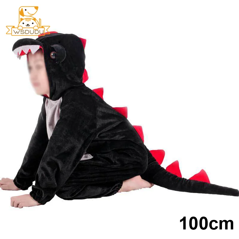 Cute Dinosaurs Clothing Fluffy Costume Plush Stuffed Animals Dolls For Children Gifts Cosplay Baby Summer Winter Kawaii Clothes - Цвет: 100cm