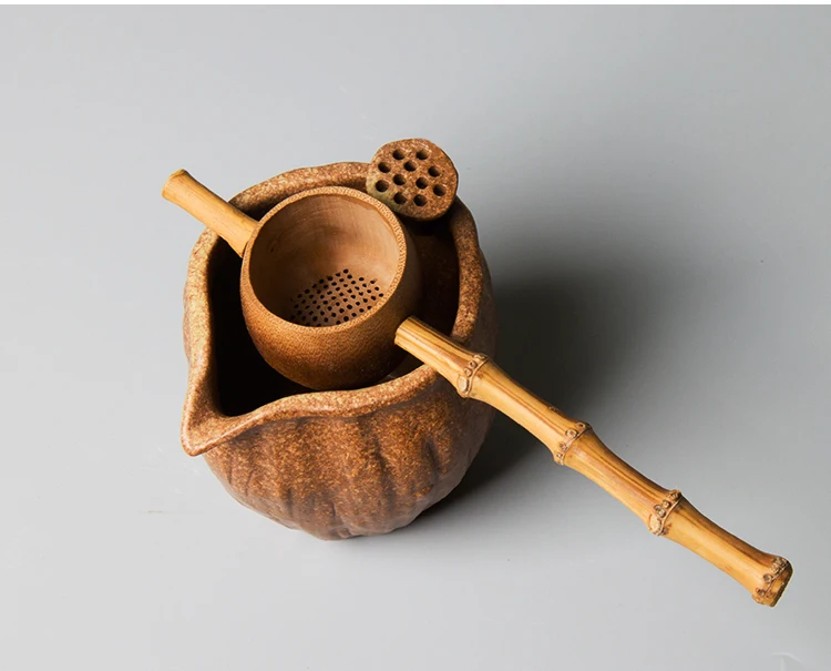 TANGPIN coffee and tea accessories natural bamboo tea strainers bamboo tea ceremony sets