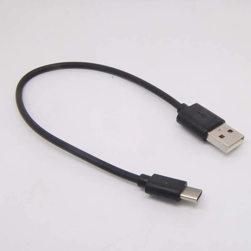 Короткий USB 3 1 кабель Type C конвертер адаптер внешний аккумулятор для телефона