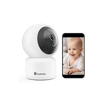

Luowice IP Camera WiFi Wireless Security Camera 1080P Indoor Dome Pet Baby Monitor Pan/Tilt 2MP HD Night Vision CCTV Surveillanc