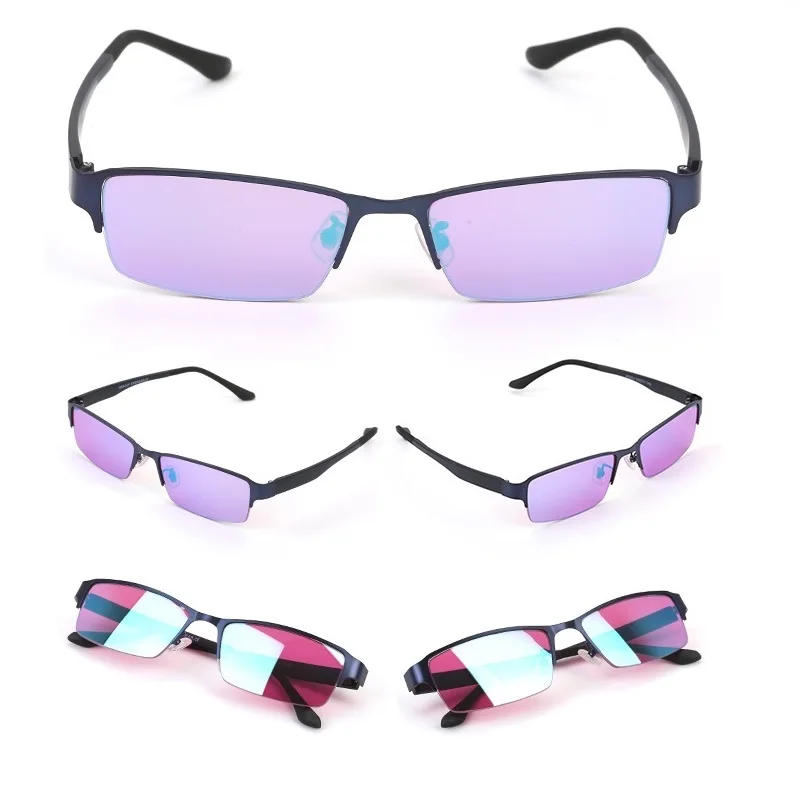 Женские и мужские очки Carter красные зеленые для коррекции зрения цветные