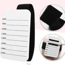 100 шт. акриловые накладные ресницы для макияжа паллет и бандаж Палитра для ресниц Клей-Подушечка для ресниц держатель для ресниц SN431