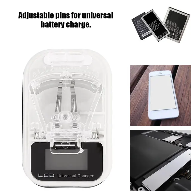 Universal Battery Charger Travel USB Wall Charging With LCD Display For  Mobile Cell Phone Camera For Nokia For Samsung - AliExpress 44