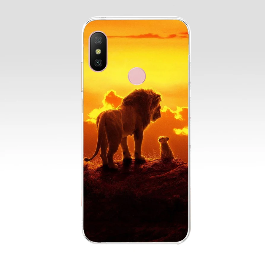 4 73AA подарок Король Лев simba Мягкий Силиконовый ТПУ чехол для телефона для Xiaomi Redmi 6 Pro 6A 7A Note 6 Pro 7 Чехол - Цвет: 4