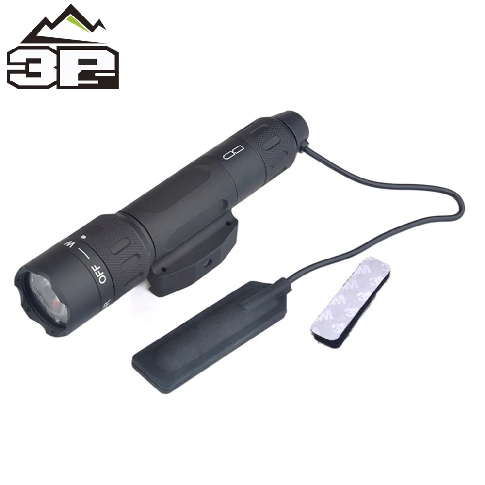 

Airsoft Night Evolution Weapon Hunting WMX200 Tactical Weapon Light With IR Light Strobe Version Hunting NE04014