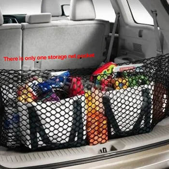 

Cargo Luggage Elastic Mesh Equipment Accessories Trunk Stretchable Easy Install Universal Car Storage Net Protective Trucks Rear