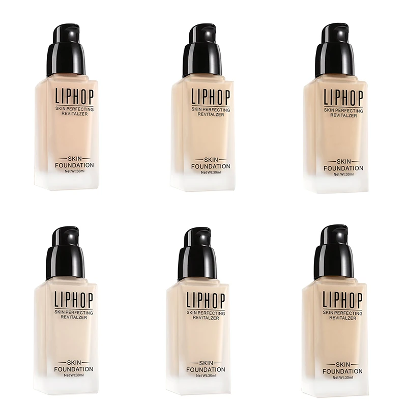 Moisturizing Long-lasting Liquid Foundation Control Oil Shrink Pores Liquid Concealer Base Makeup Maquillaje*u