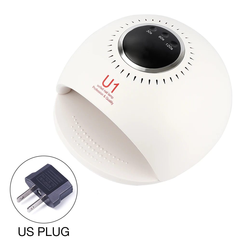 US Plug 36 Вт/84 Вт Сушилка для ногтей Светодиодная УФ-лампа для ногтей быстрое лечение 12/42 светодиодный лампы Гель-лак отверждаемая лампа с ЖК-дисплеем Сушилка для ногтей маникюр - Цвет: US Plug