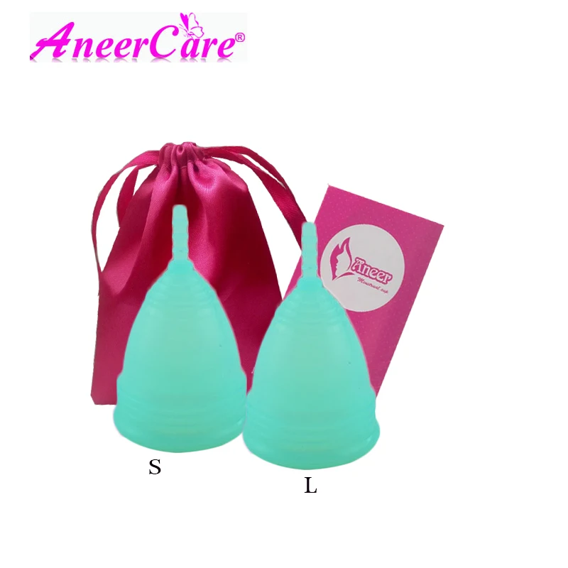 2pcs menstrual cup monthly period cup coppetta mestruale menstruatie cup coupe menstruelle kubek menstruacyjny copita