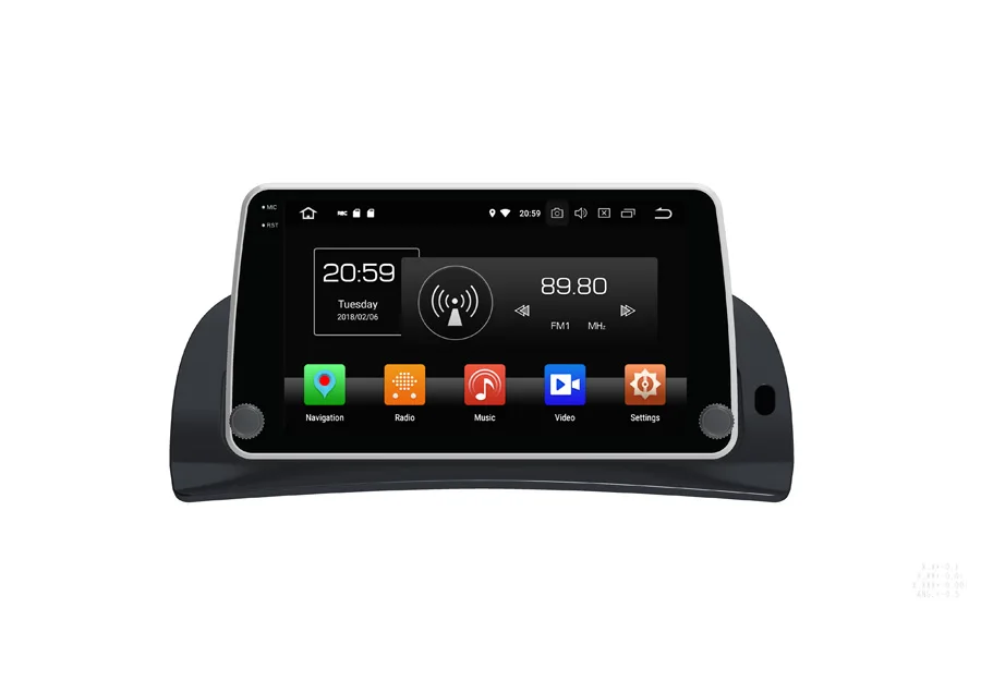Процессор Rockchip PX6 Android 9 Автомобильный мультимедийный GPS для Renault Kangoo 2015 2018 Радио