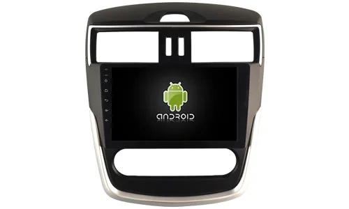 Discount Car Android 9.0 Player for Nissan TIIDA MT 2016 tape recorder 4G Lte sim card Bluetooth GPS Radio Head Unit 2.5D IPS screen 1