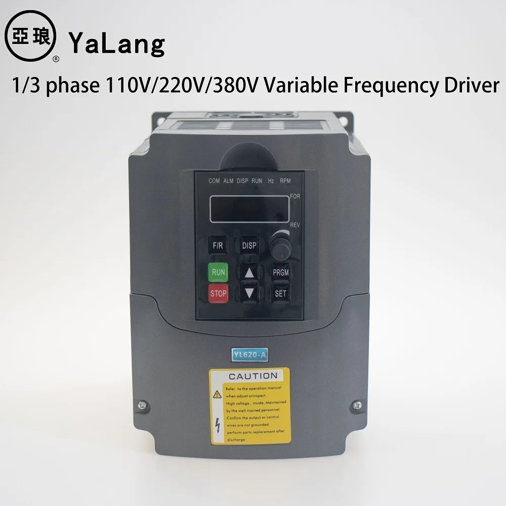 220V 380V VFD 1.5kw 2.2kw однофазный/трехфазный инвертор 2hp 3hp VFD AC инвертор, Частотный преобразователь с переменной частотой привода