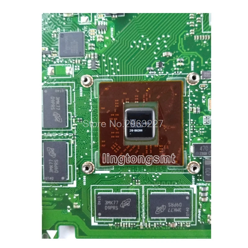 N56DY Motherboard Rev 2.0 Graphic HD8750M For Asus