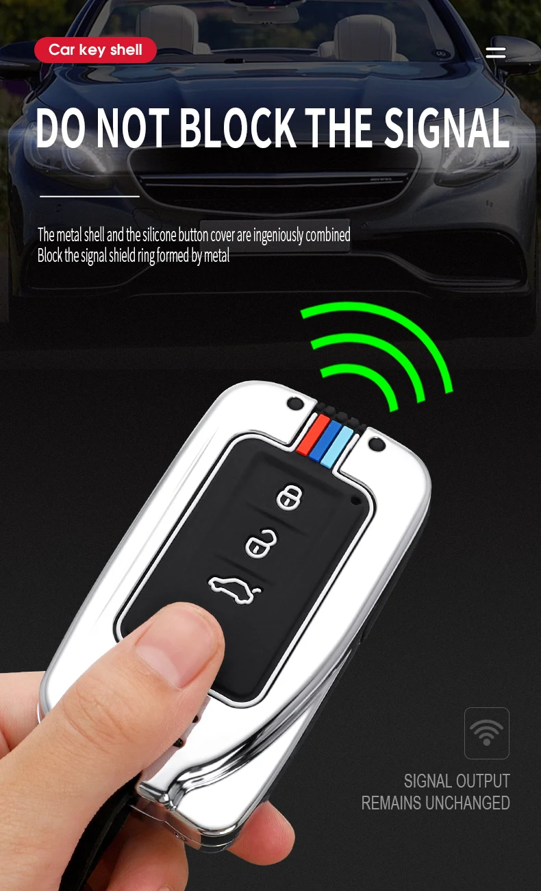 Metal Car Smart Key Case Cover For Lexus NX GS RX ES GX LX RC IS 250 200 350 300H 450H CT200 RX270LX NXIS Shell Fob Accessories - Hebf3471bd76d4b6aa0654f56c8fe9618g