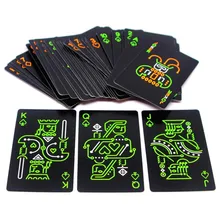Флуоресцентная черная ночь карточная игра яркая ночь карточная игра специальное оборудование для покера