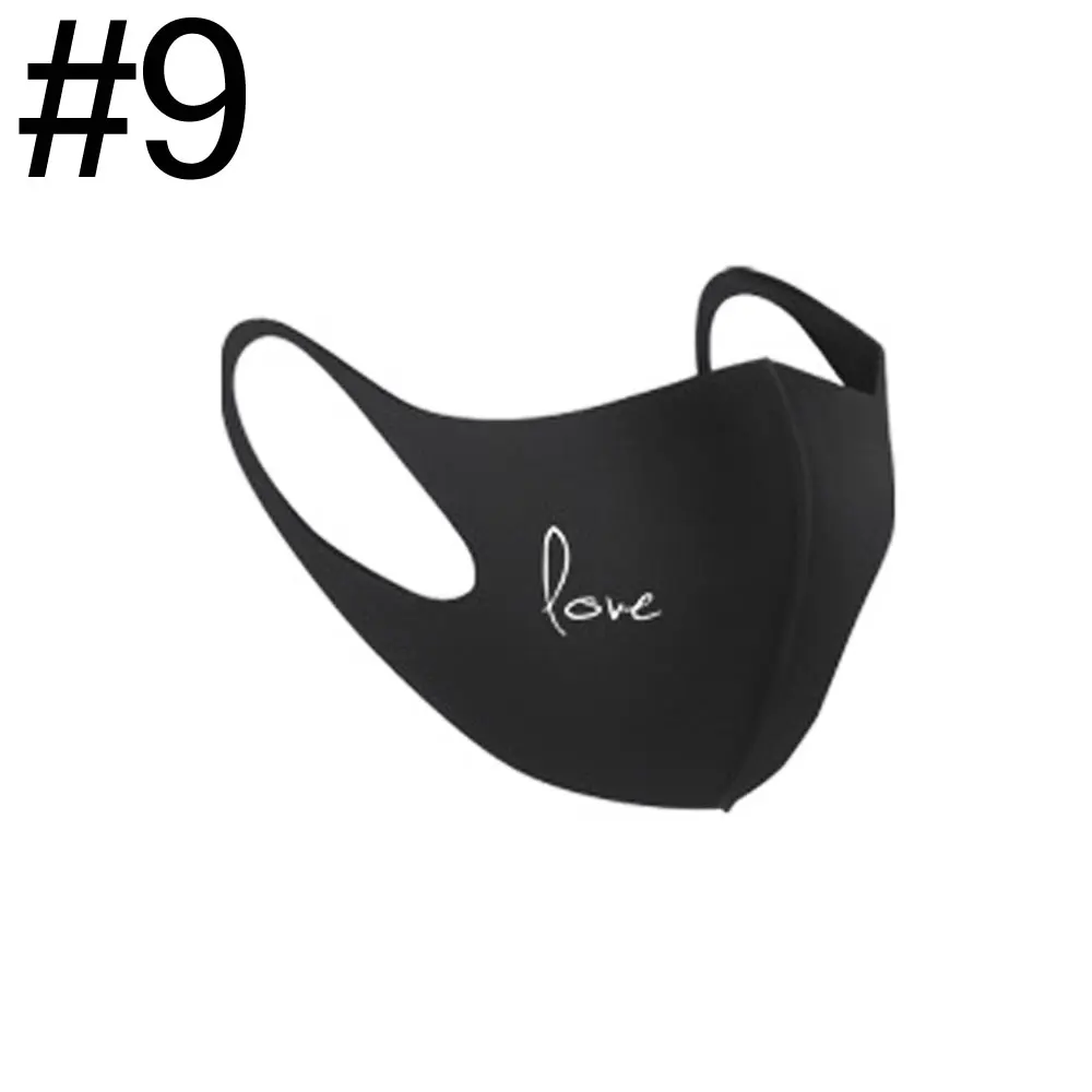 1 шт., 3D обрезанная маска для защиты от пыли и дыма, смываемая маска для мужчин, женщин и детей - Цвет: Female-9