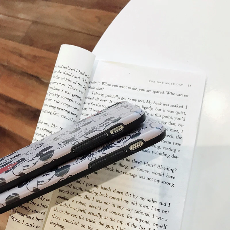 Чехол для телефона в стиле ретро с изображением Микки Мауса Для IPhone 11Pro Max, чехол для IPhone X XS 6 6 s 7 8 11 Plus, мягкий силиконовый чехол