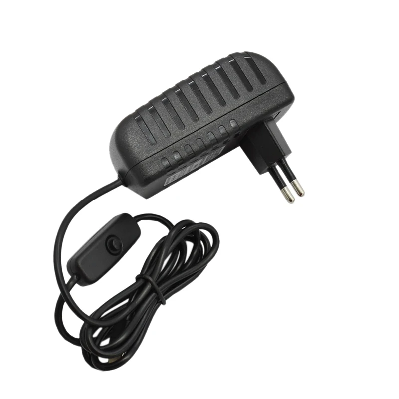 IG-Pi 4 адаптер питания Переключатель ВКЛ/ВЫКЛ Usb-C 5V 3.0A Eu Plug