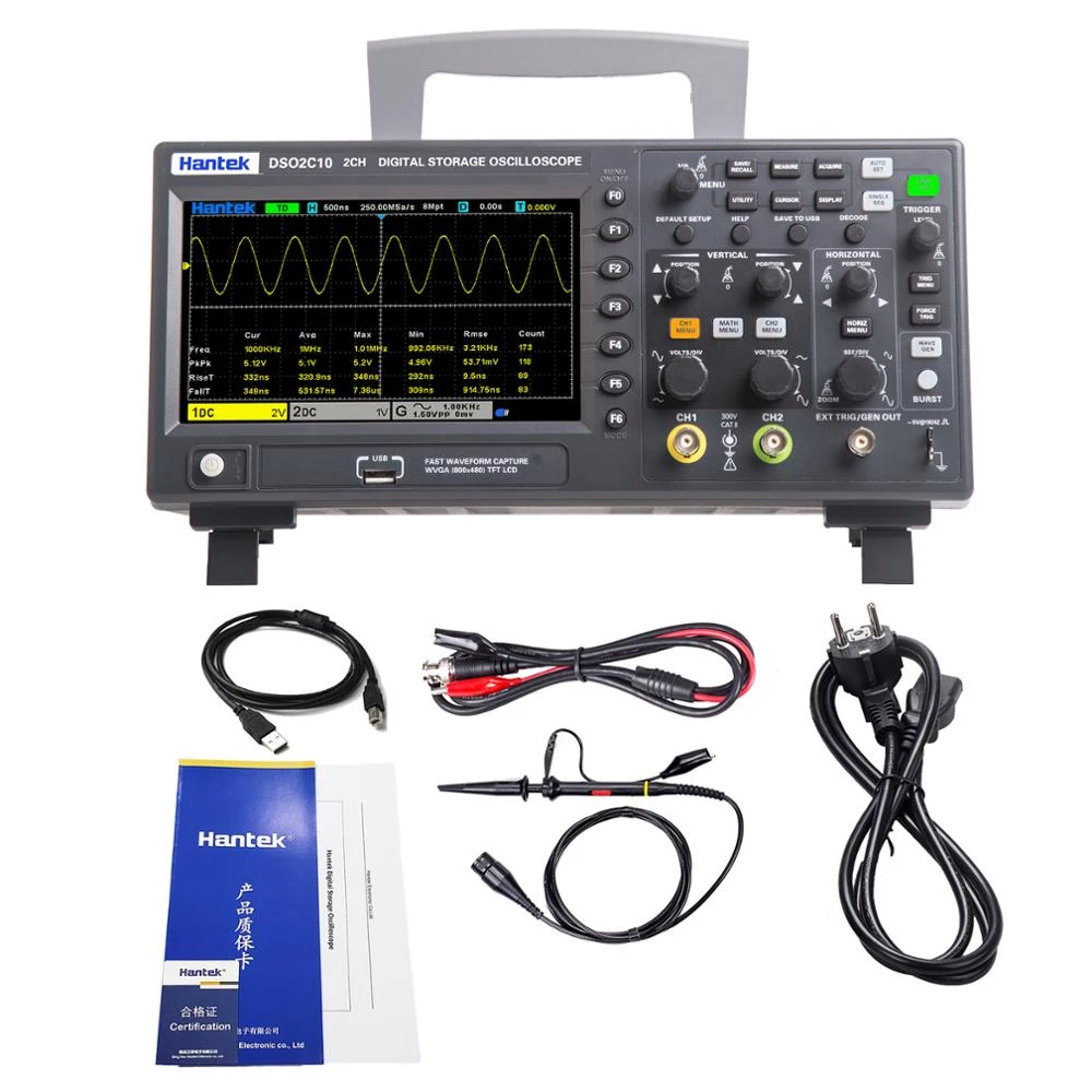 Hantek DSO2C10 Digital Oscilloscope Dual Channel Economical