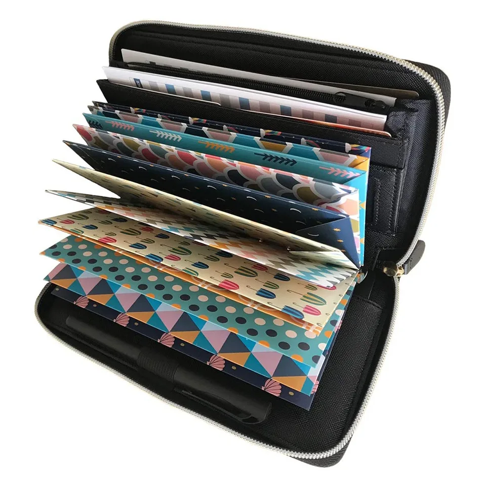 Onlyesh Budget Binder With Zipper Envelopes & Cash Tunisia