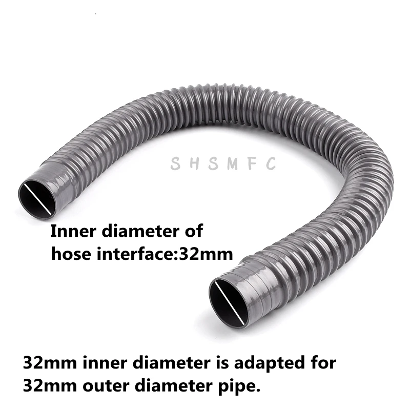 Drain hose I.D 32mm Length 30~500cm Washing Machine Dishwasher Drain Hose Extension Pipes Universal type Household Drainage Pipe Fittings