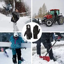 Hsu зимние уличные лыжные альпинистские велосипедные спортивные ветрозащитные перчатки Спортивные