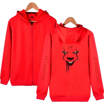 

It: Chapter Two men hoodies zipper Hot Fashion Hoodie Sweatshirt 2019 New Casual Cotton Harajuku Streetwear
