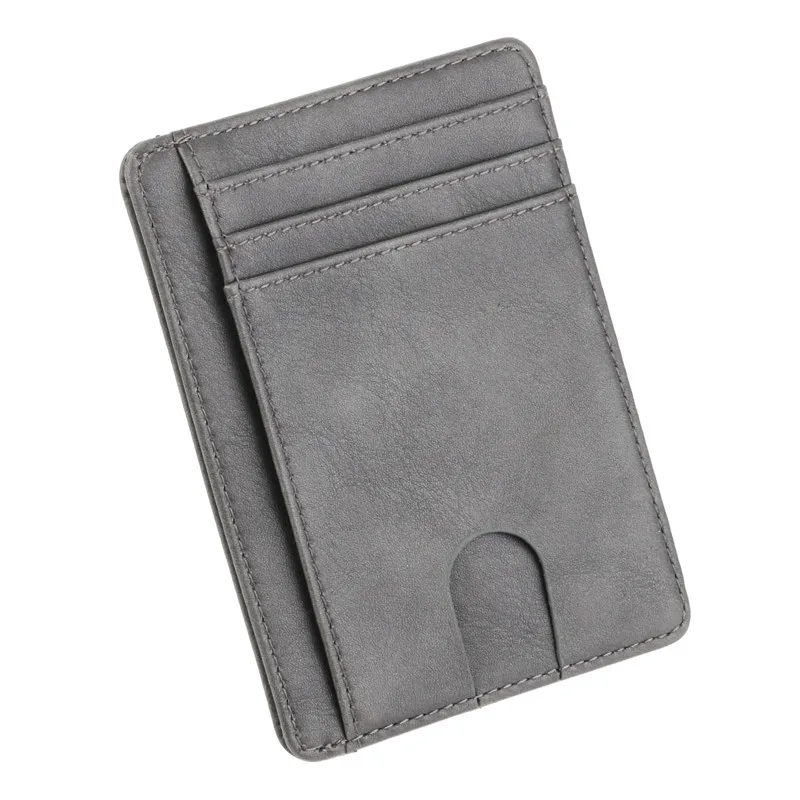 Анти RFID мужской кожаный кошелек держатель карты мужской тонкий бумажник черный маленький короткий кошелек бумажник, кошелек vallet