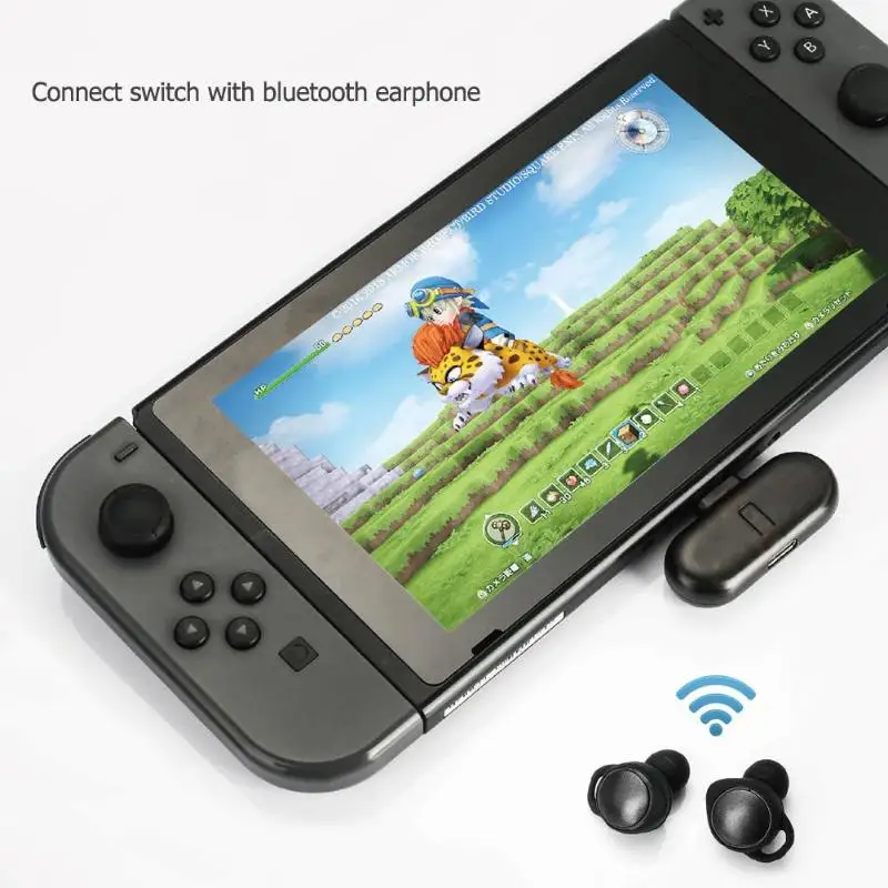 Мини аудио передатчик Bluetooth беспроводной приемопередатчик наушников для Ns SWITCH Совместимость Поддержка PS4/переключатель/ПК