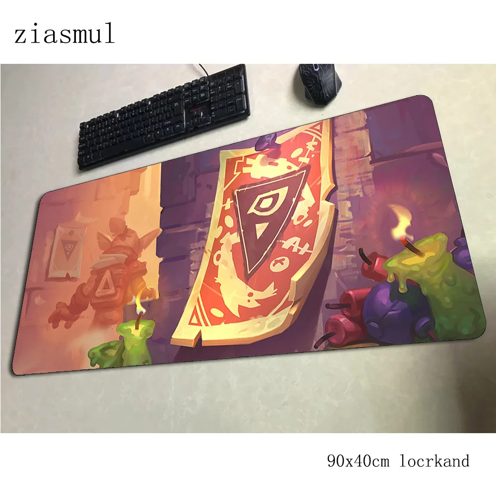 Hearthstone padmouse 900x400x3 мм игровой коврик для мыши Новое поступление коврик для мыши геймерский компьютерный Настольный коврик с рисунком из аниме notbook mousemat pc