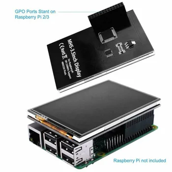 

60 frames Touch Screen Module Supplies 3.5inch LCD Display With Heatsink