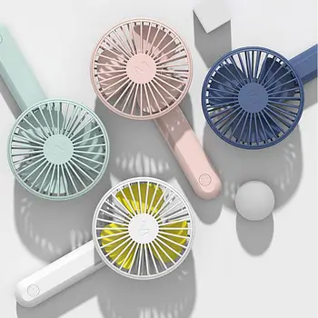 

Summer Cooler Handheld Portable Foldable Outdoor USB Rechargeable Silent Desktop Cooling Fan