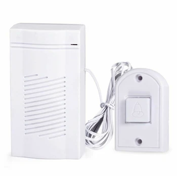 

Wired Door Bell 100cm For Home Offices Battery Operated Security Smart Doorbell