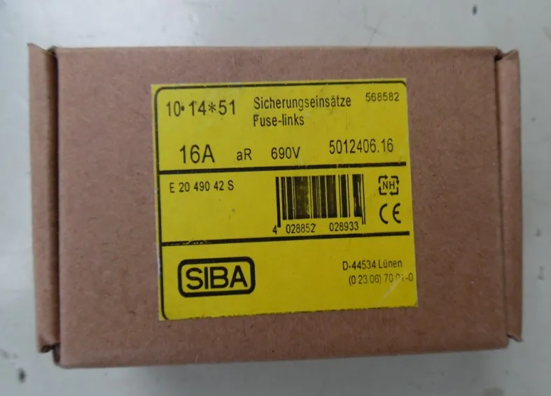 Предохранители: 5012406 16A 690 V/5012406 20A/5012406 50A 690V aR 14*51