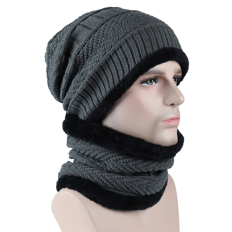 Мужская шапка, модная, брендовая, Вязанная, женская шапка, Skullies Beanies, шапки унисекс, зимняя шапка, шапочки, шапки, шарф, головной убор, регулируемые аксессуары