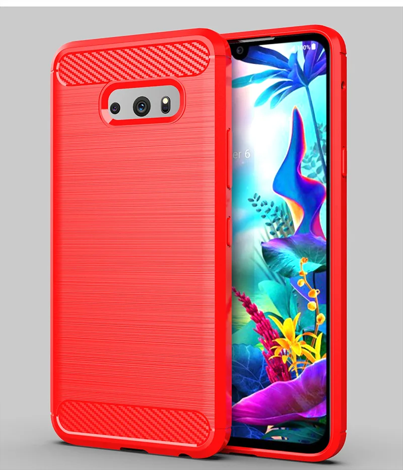 Для LG V50S чехол Силиконовый прочный армированный мягкий чехол для LG V50S защитный чехол для телефона Чехлы Fundas Coque