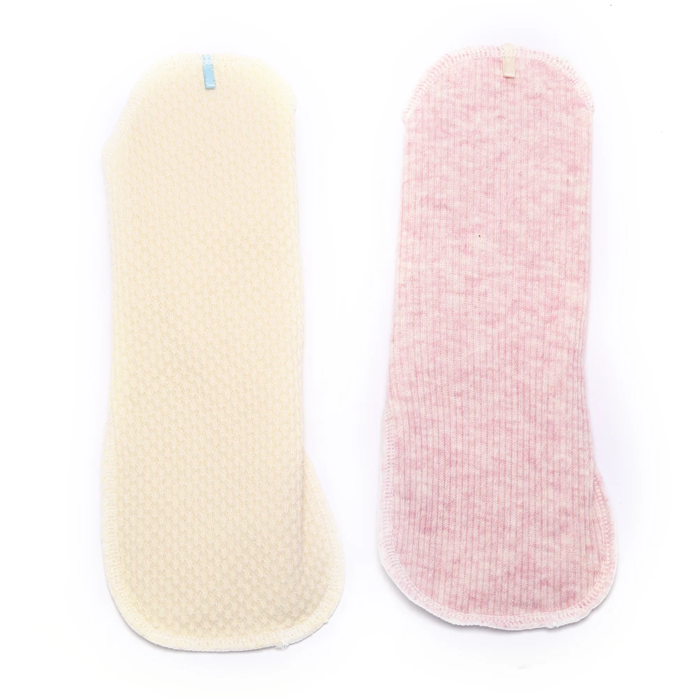 1pc Washable Heavy Flow Night Use Feminine Hygiene Cloth Menstrual Pads Sanitary Pad With Organic Bamboo Inner Dropshipping - Цвет: long 240mm