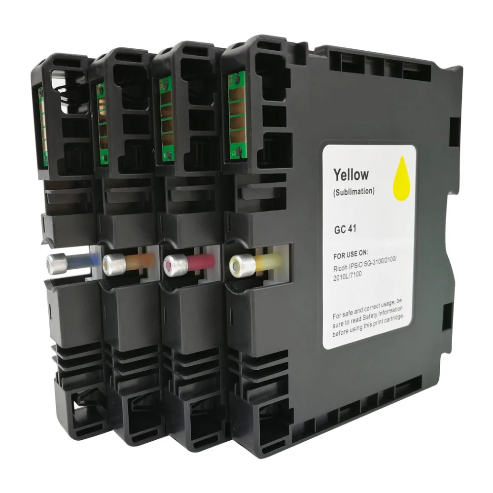 GC41Compatible сублимационные чернила для Ricoh SG7100DN SG3120 SG2100N SG3100 SG3100SNW SG3110DNW SG3110DN SG3110SFNW принтер