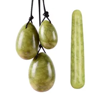 

Yoni Eggs Massage Stones Stick Jade Eggs Women Healing Crystal Natural Crystal Quartz For Kegel Exercise Tightening Practice