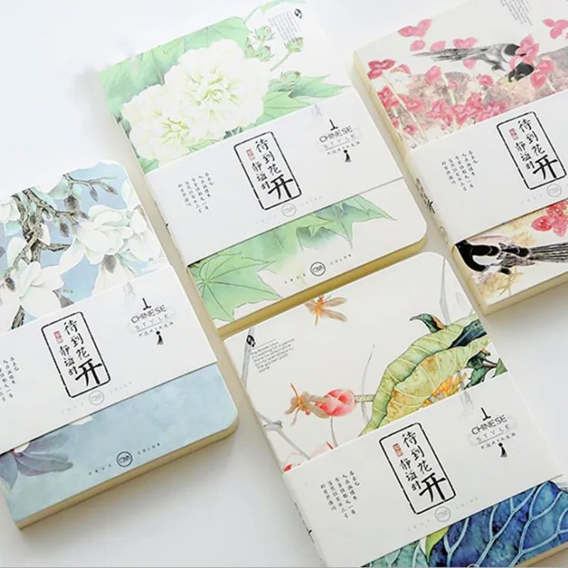 Japanese Creative Cartoon Portable Notebook Thick Travel Diary Cute