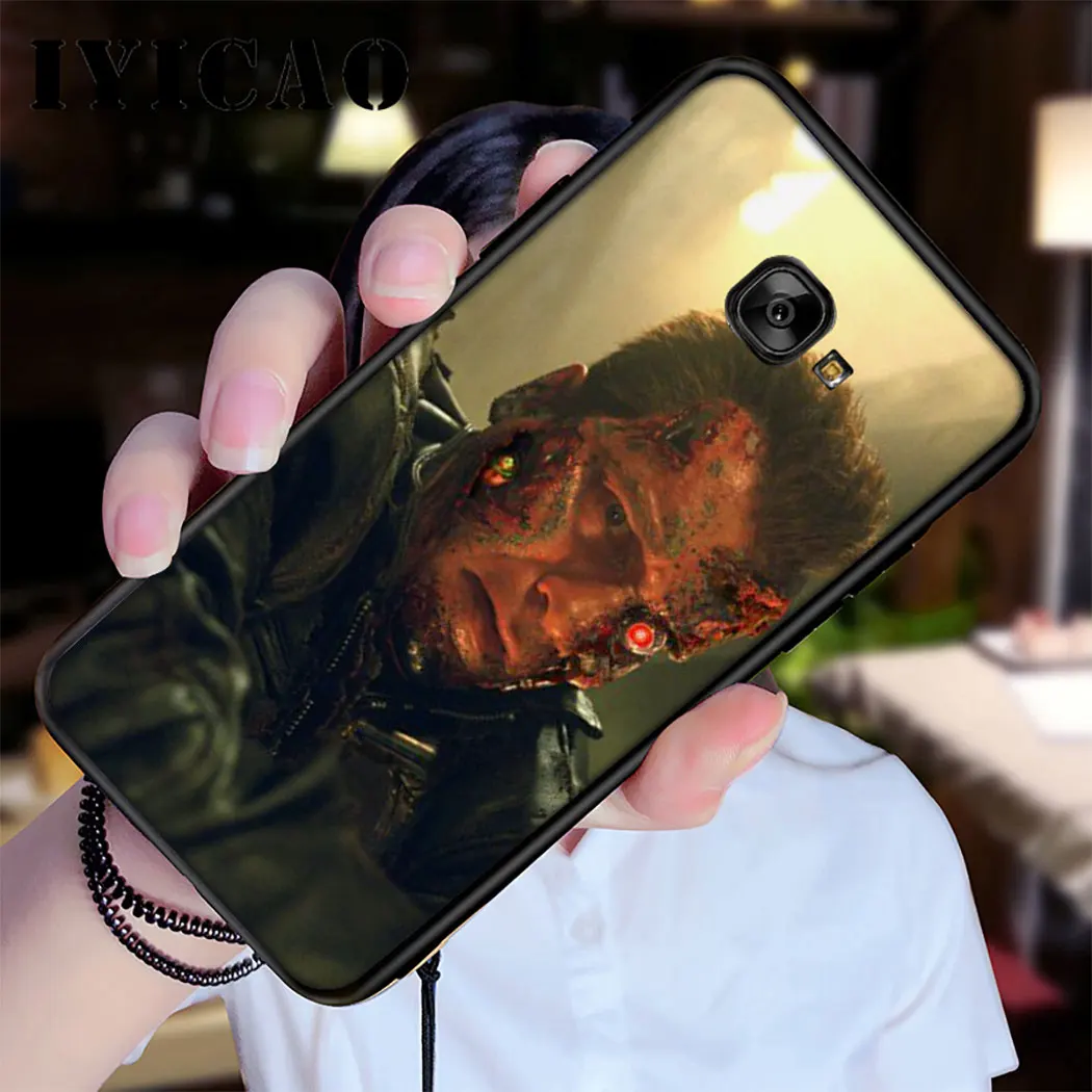 Терминатор Шварценеггер мягкий чехол для samsung A70 A60 A50 A40 A20 A10 Note 8, 9, 10, плюс A10S A20S A30S A40S A50S M20 M30