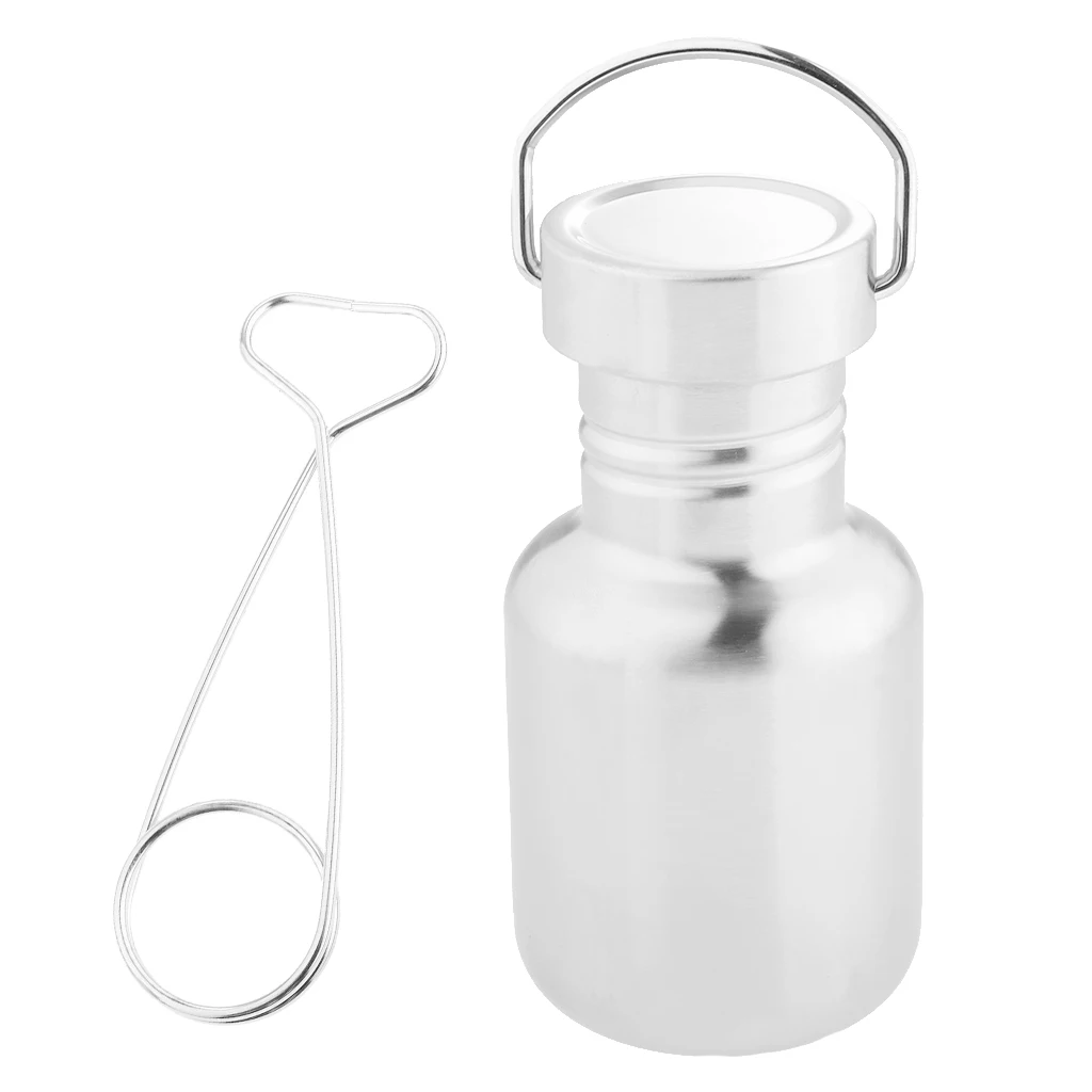 

Multi-purpose Stainless Leak Proof Water Bottle Pot Kettle With Mouth Spreader Hanger