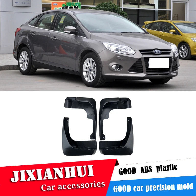 For Ford Focus 2012-2015 Mudflaps Splash Guards Front With the color and rear Mud Flap Mudguards Fender Modified special | Автомобили и