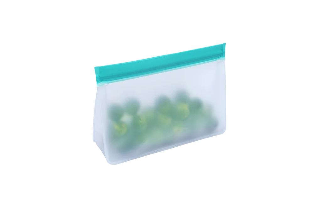 Многоразовые Slicone сумки для хранения еды легко уплотнение Ziplock Ланч морозильник сумка для детей свежие контейнеры для еды домашний кухонный Организатор