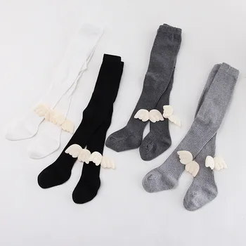 

Toddler Baby Kids Soft Cotton Angel Wings Pantyhose Tights Hosiery Warm Stockings Children Girl Tights