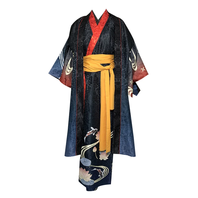 

Anime Bungo Stray Dogs Cosplay Nakahara Chuuya Kimono Costume Suits